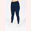 Picture of NAVY BLUE COTTON LEGGING - HIGH WAISTED